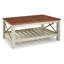 Solid Wood Coffee Table with Storage-822635702