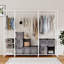 Mady 94cm W Clothes Storage System