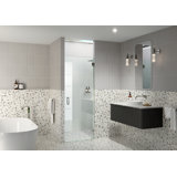 Albedo 28.75 in. x 78 in. Fully Frameless Hinge Shower Door