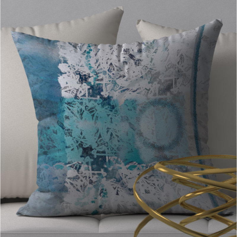 Housse de coussin carrée/insert, 24 po x 24 po