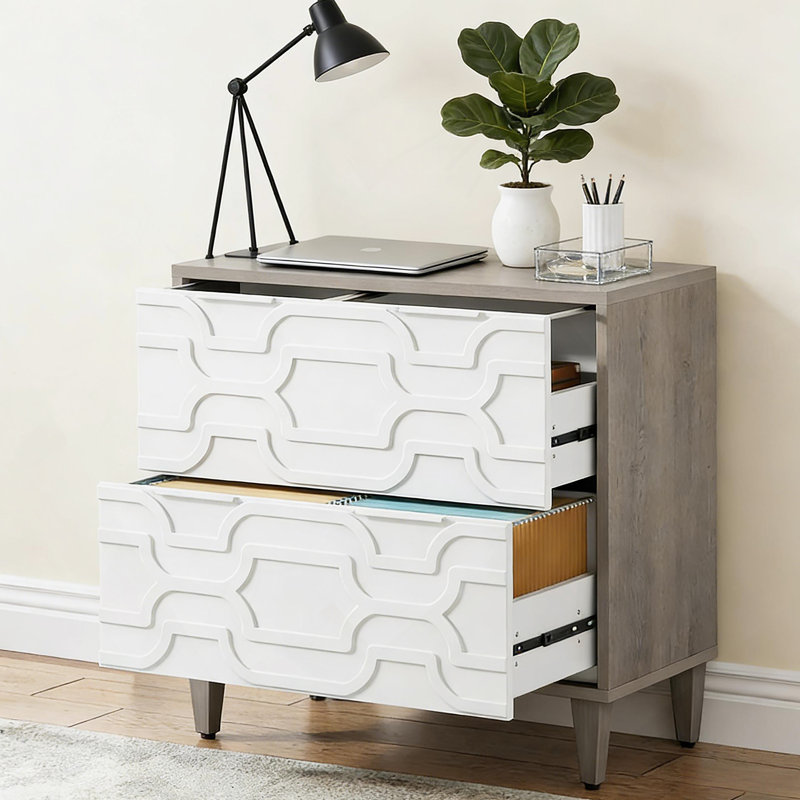 2-Drawer File Cabinet,Ample Storage Cabinet