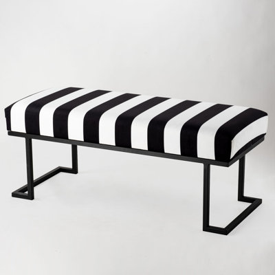 Elizzabeth Velvet Upholstered Bench