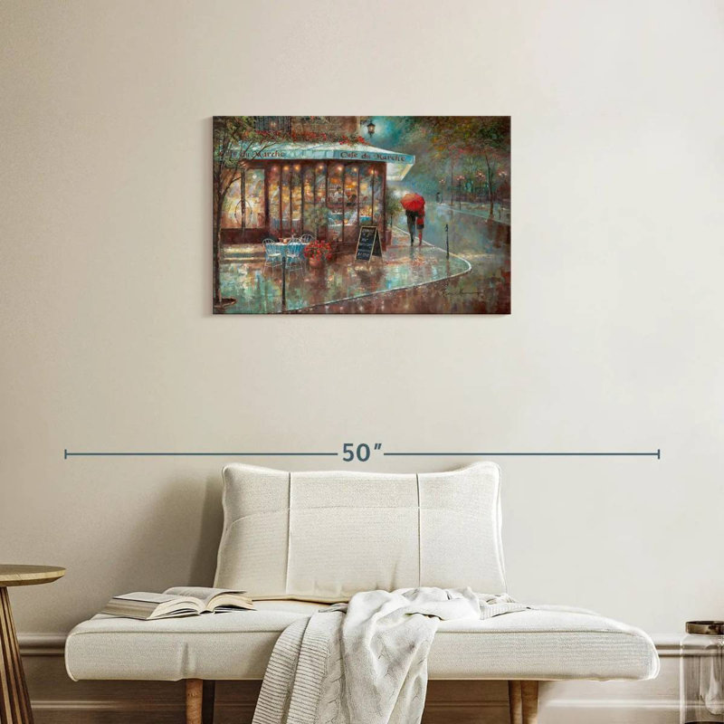Sireci Cafe Du Marche, 20" H x 30" W