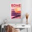 Affiche rétro de Rome, Rome-1697399852