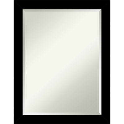 Jochelle Solid Wood Rectangle Wall Mirror