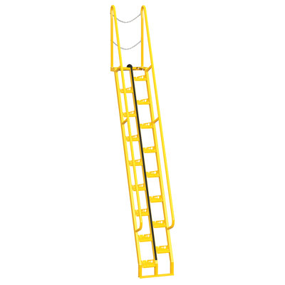 17 - Step Steel Straight Ladder