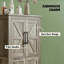 Armoire de rangement Rustic Home, armoire de cuisine, armoire de rangement autoportante-1323512250