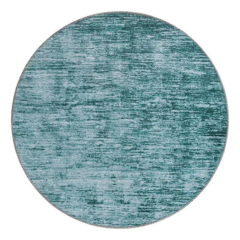Montalvo Chenille Indoor Rug, Round 3'6"
