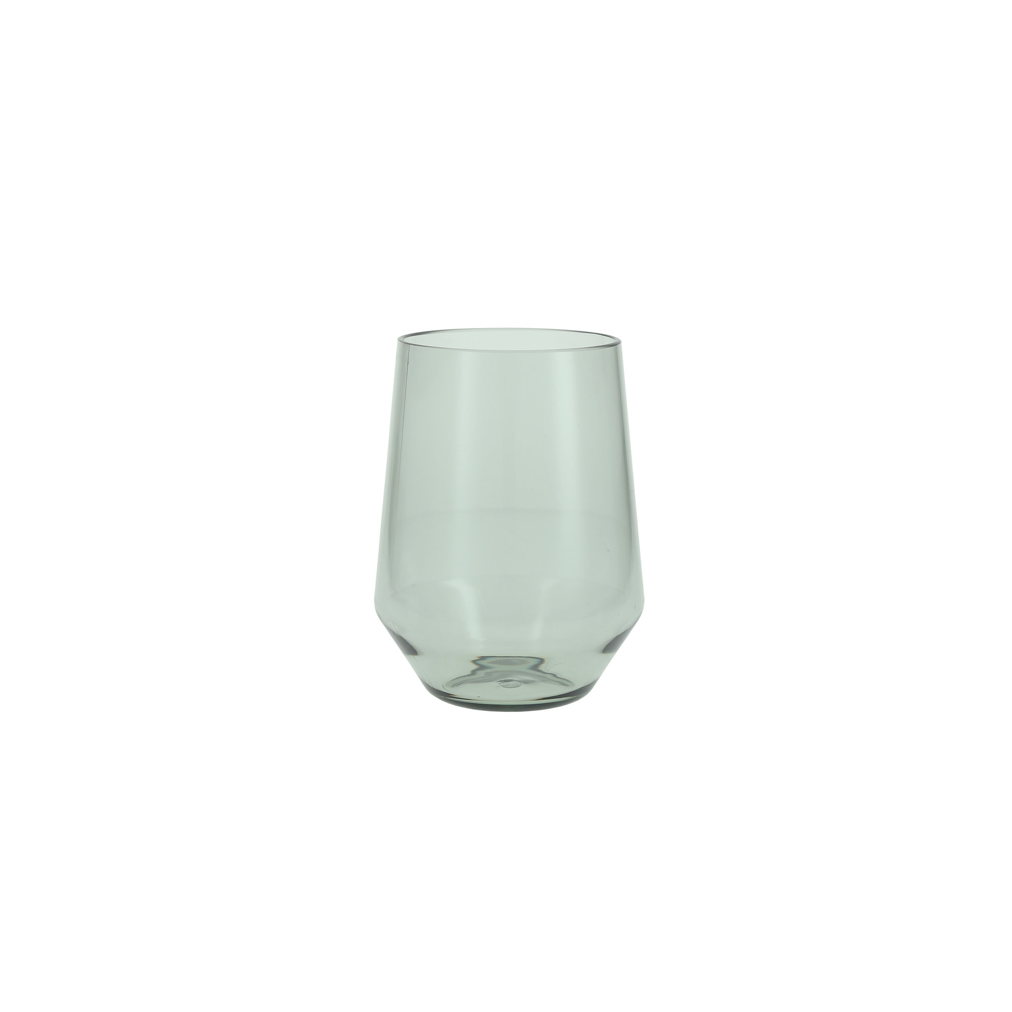 Fortessa Sole Outdoor Stemless Wine Glass, 19 oz., Sage Green