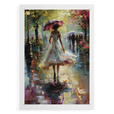 WOMEN Series DCCXCVIII  -Premium Canvas Print Only - NOT FRAMED -Ready to Hang