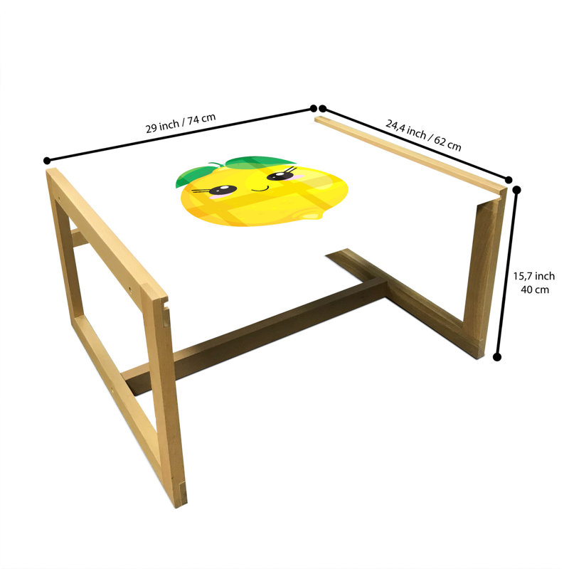 Jakevis Sled Coffee Table, 62cm H x 74cm W x 40cm D