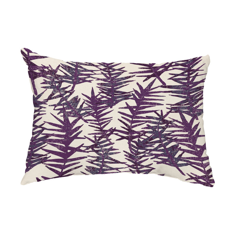 Housse et insert de coussin extérieur Spikey, Violet