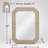Darcel Solid Wood Rectangular Wall Mirror