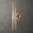 Everly Quinn Highfill 2 Light LED Brass Sconce