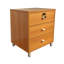 3 tiroirs de table de chevet verrouillables