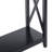 Charo 39.4'' Modern Farmhouse Style Solid Wood Top Rectangular Console Table-1228835488