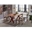 Sarafina Rectangular Wood Top Dining Table-34966437-34966442