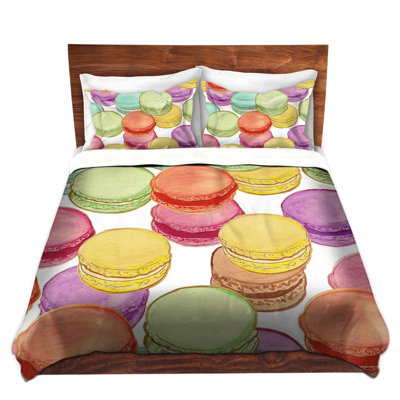 Ensemble de housse de couette laduree macaroons ii