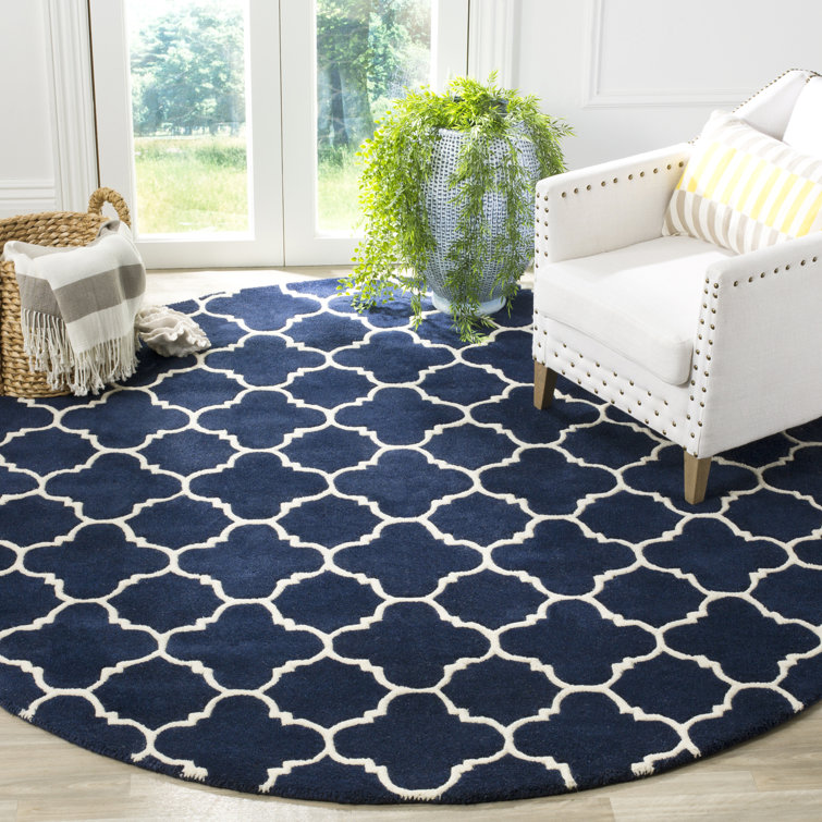 Teresita Hand Tufted Wool Geometric Rug
