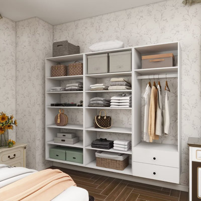 Mayukha 86.62'' Closet System