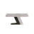 Modern White Rectangular Sintered Stone Dining Table with Z-shaped Pedestal Base-1915165441-1927470242
