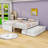 Donnelsville Twin over Twin 3 Drawers Wood  Bunk Bed with Twin Size Trundle by Harriet Bee-954077162