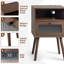 Table de chevet Olexandra-410581727