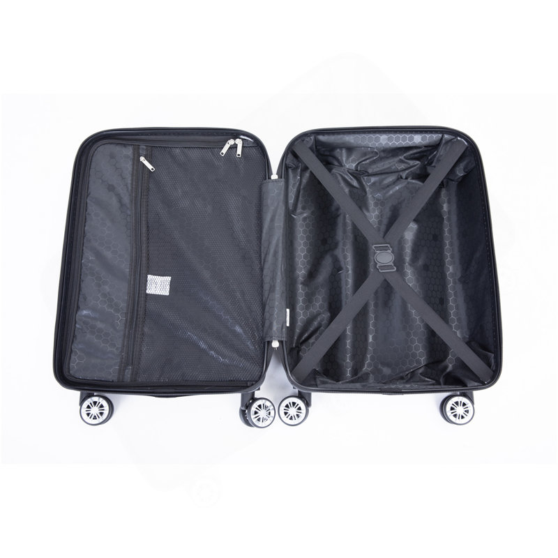 Ensemble de valises 2 pièces en ABS léger, roulettes, (20/14) bleu
