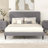 Upholstered Platform Bed-490582643