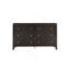Commode 6 tiroirs avec boutons ronds