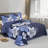 3 Piece Botanical Floral Quilt Set  with Pillow Shams Soft Lightweight Flower Bedding Set for All Season-122272488-122272497