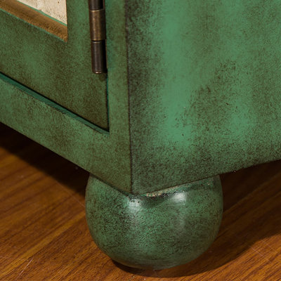 31.5in Retro style Shoe Change Stool