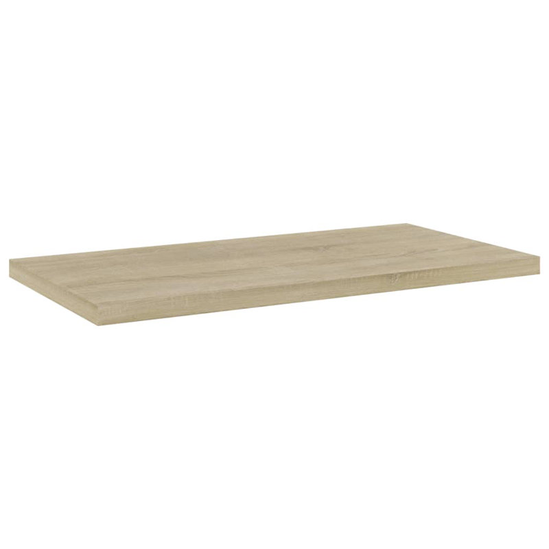 Tablettes flottantes étagères murales, Chêne sonoma, H 0,6 po x l 15,7 po x P 7,9 po