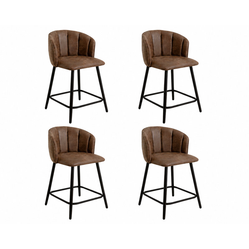 Tabouret 24 "Tamesis - ensemble de 4, 4, Counter Stool (24" Seat Height)