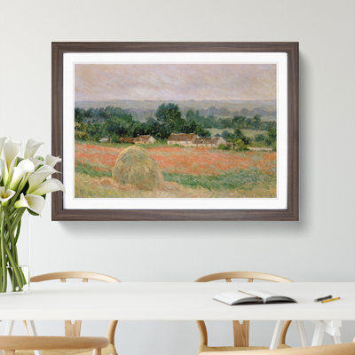 Haystack at Giverny by Claude Monet - Picture Frame Painting