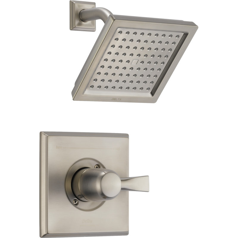 Dryden 14 Series Single-Function Shower Faucet Set, Shower Valve Trim Kit, Spotshield Stainless