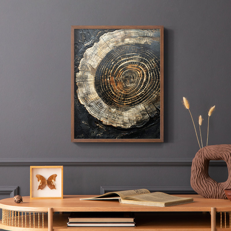 ABSTRACT Series CLX - reproduction encadrée de qualité supérieure - prête à être accrochée - aucun clou requis AAI400499