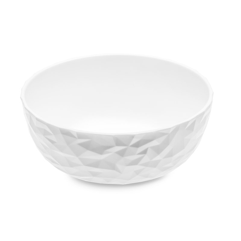Koziol Club Plastic Salad Bowl, White