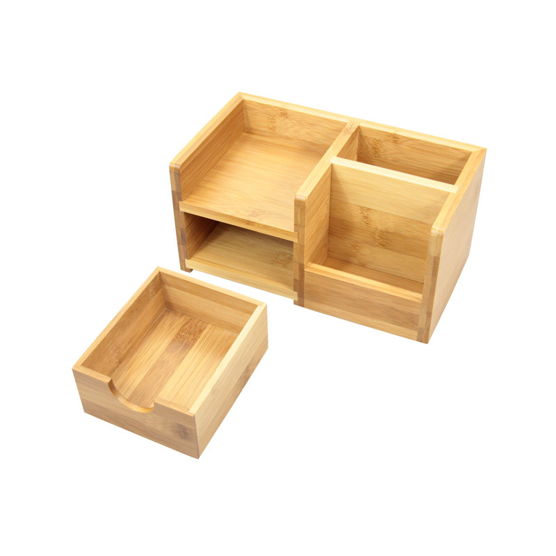 Delapena Wood Desk Organiser