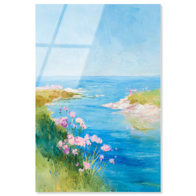 Art mural côtier Coastal Breezes II par Art Remedy, prêt à accrocher, 10 x 15