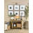 Samar 40" Farmhouse 2-Tier Console Table-971514491
