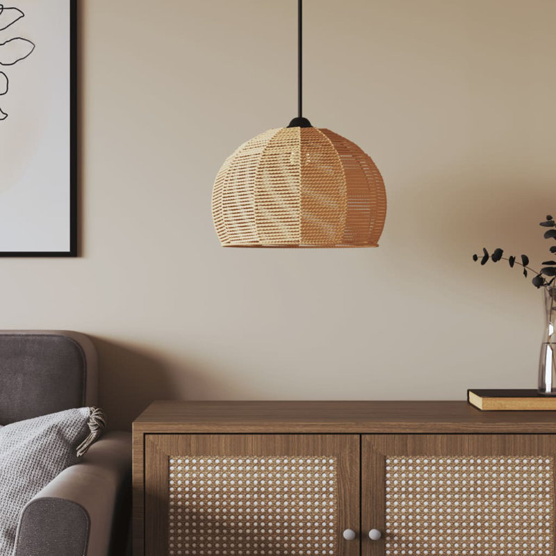 26cm H Lamp Shade in Brown
