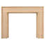 Modern Ember Leavitt Wood Fireplace Mantel Surround Kit-1827606570-1827606569