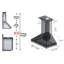 30" Hand-Crafted Designer Wood 400 CFM Ducted Wall Mount Range Hood-51006078