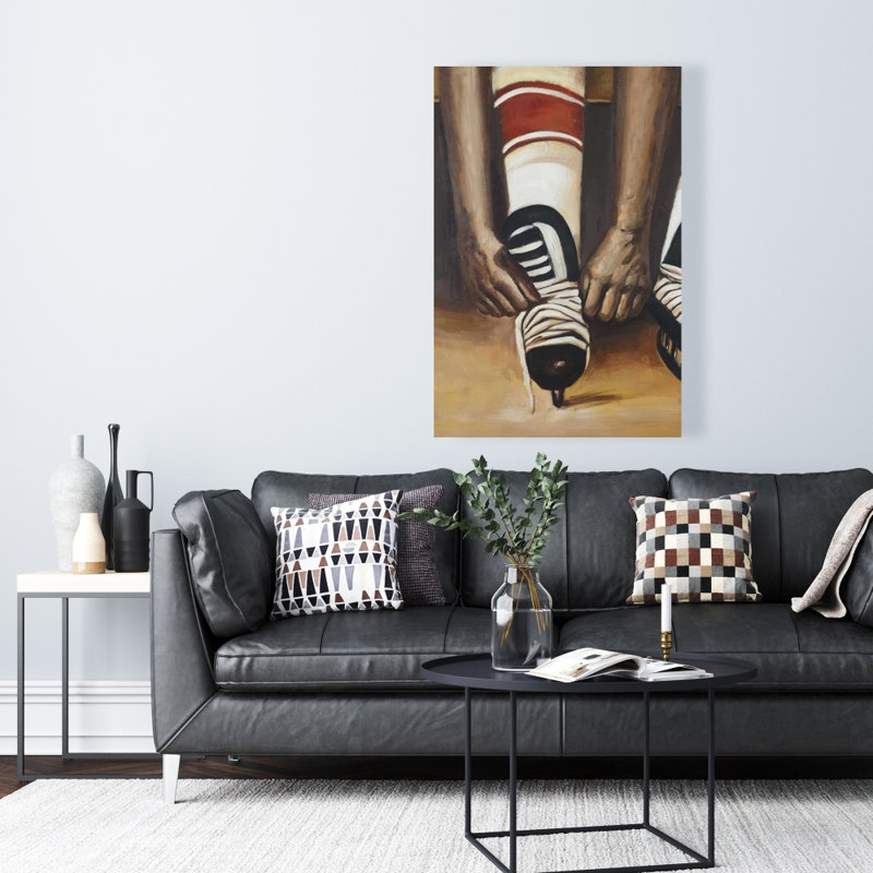 Art sur toile, saisons de hockey illustratives