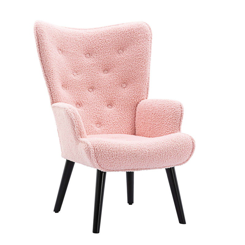 Fauteuil rembourré, Ourson rose