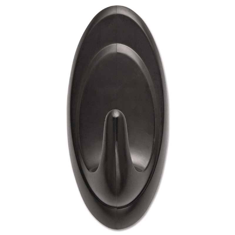 Slate Plastic Outdoor Terrace Hooks with Adhesive Strips