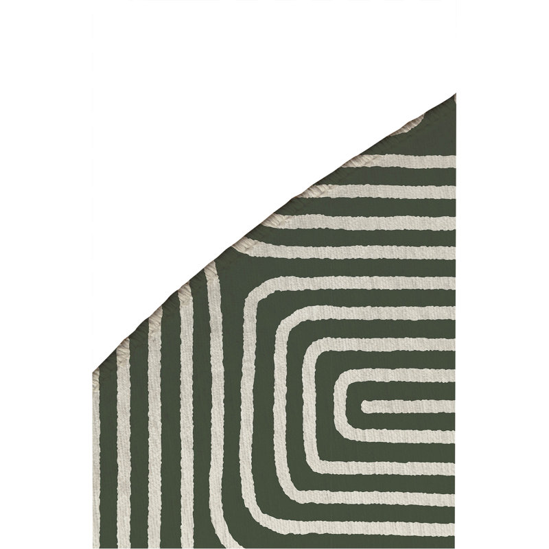 Tapis d'extérieur antidérapant Timeless Walk, Rond 5 pi