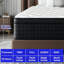 Sommier européen mi-ferme à ressorts ensachés de 14 po avec matelas en mousse à mémoire de forme pour isolement de mouvement et support de bord Certipur-Us-1415199301-1437373663