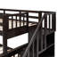 Lit superposé avec tiroir, rangement et garde-corps pour chambre à coucher, dortoir-1735630544